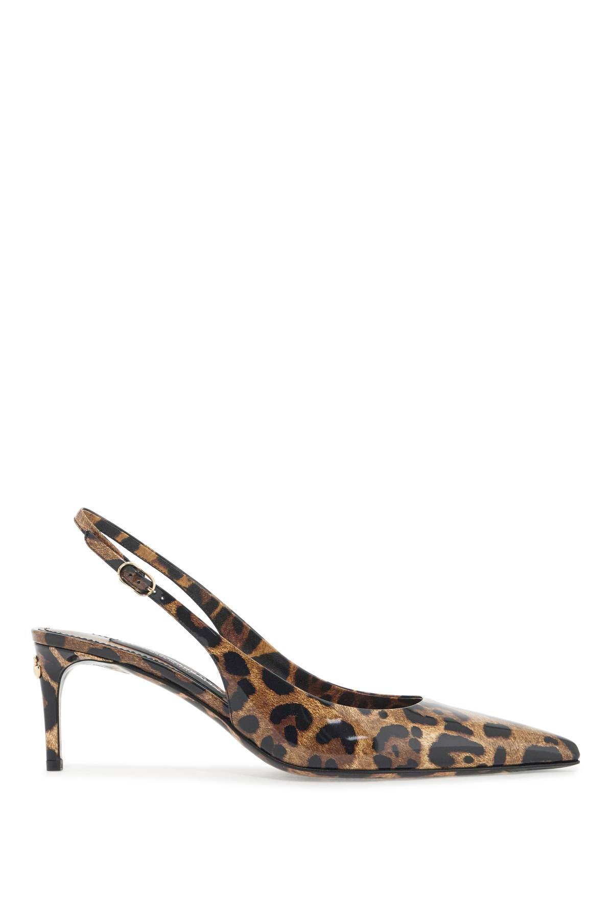 Dolce & Gabbana leopard print slingback - VivaceVenus