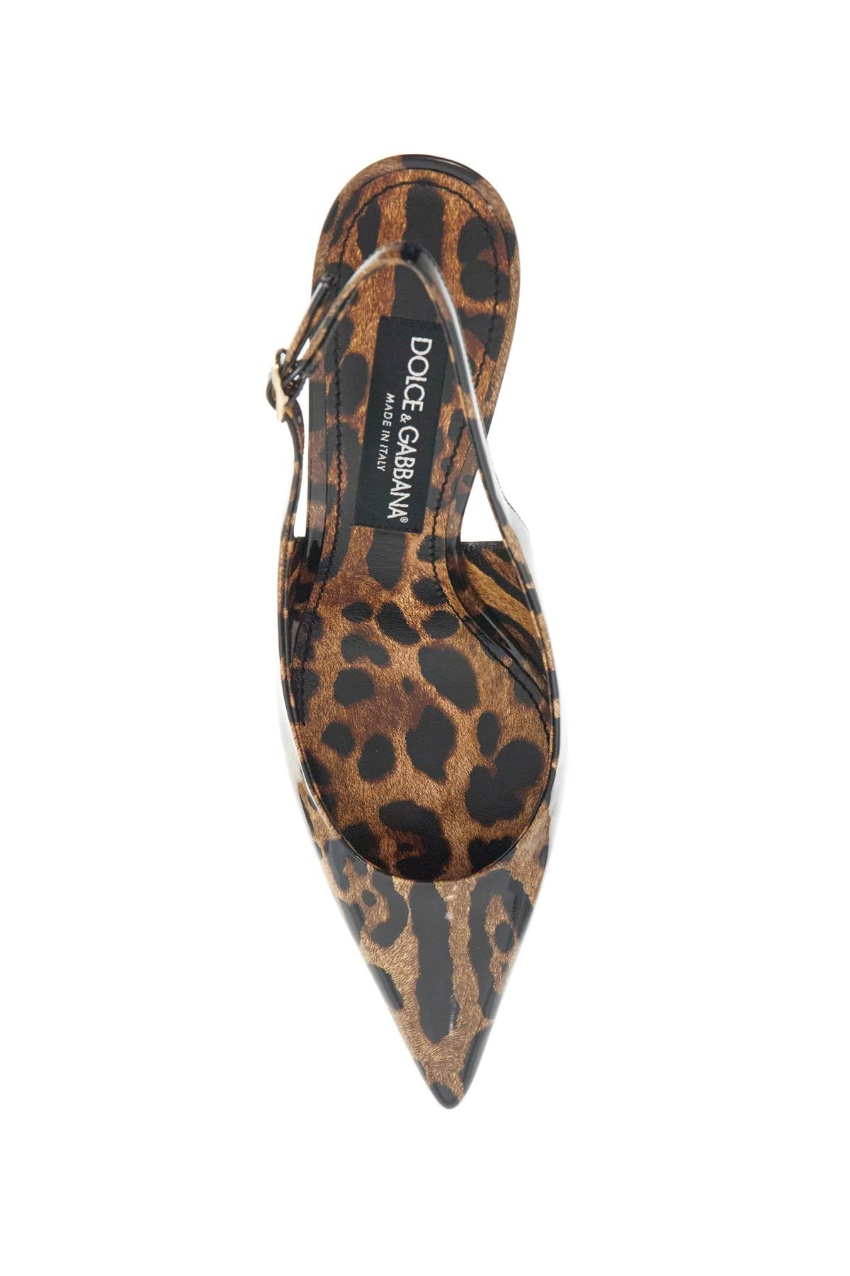 Dolce & Gabbana leopard print slingback - VivaceVenus