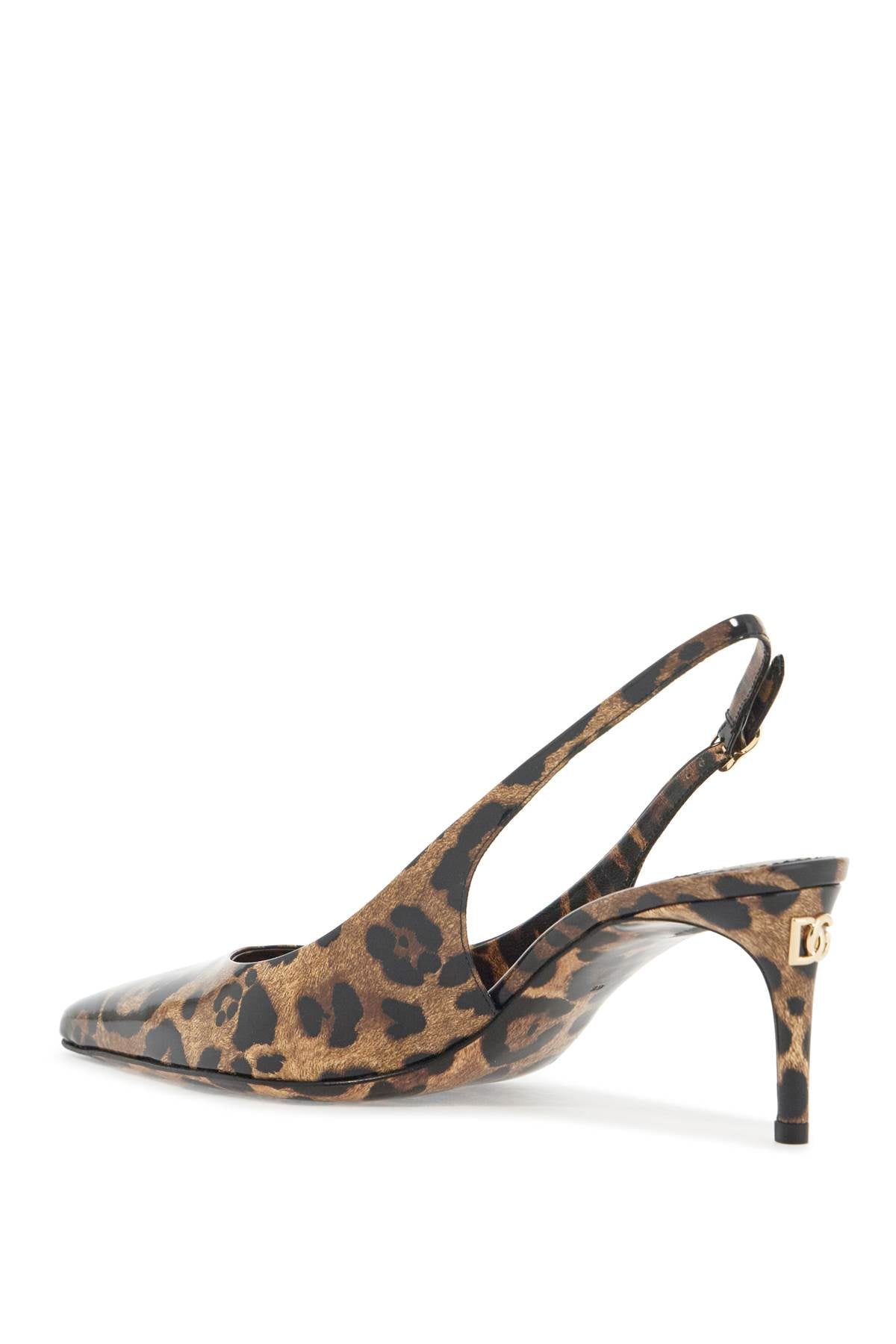 Dolce & Gabbana leopard print slingback - VivaceVenus