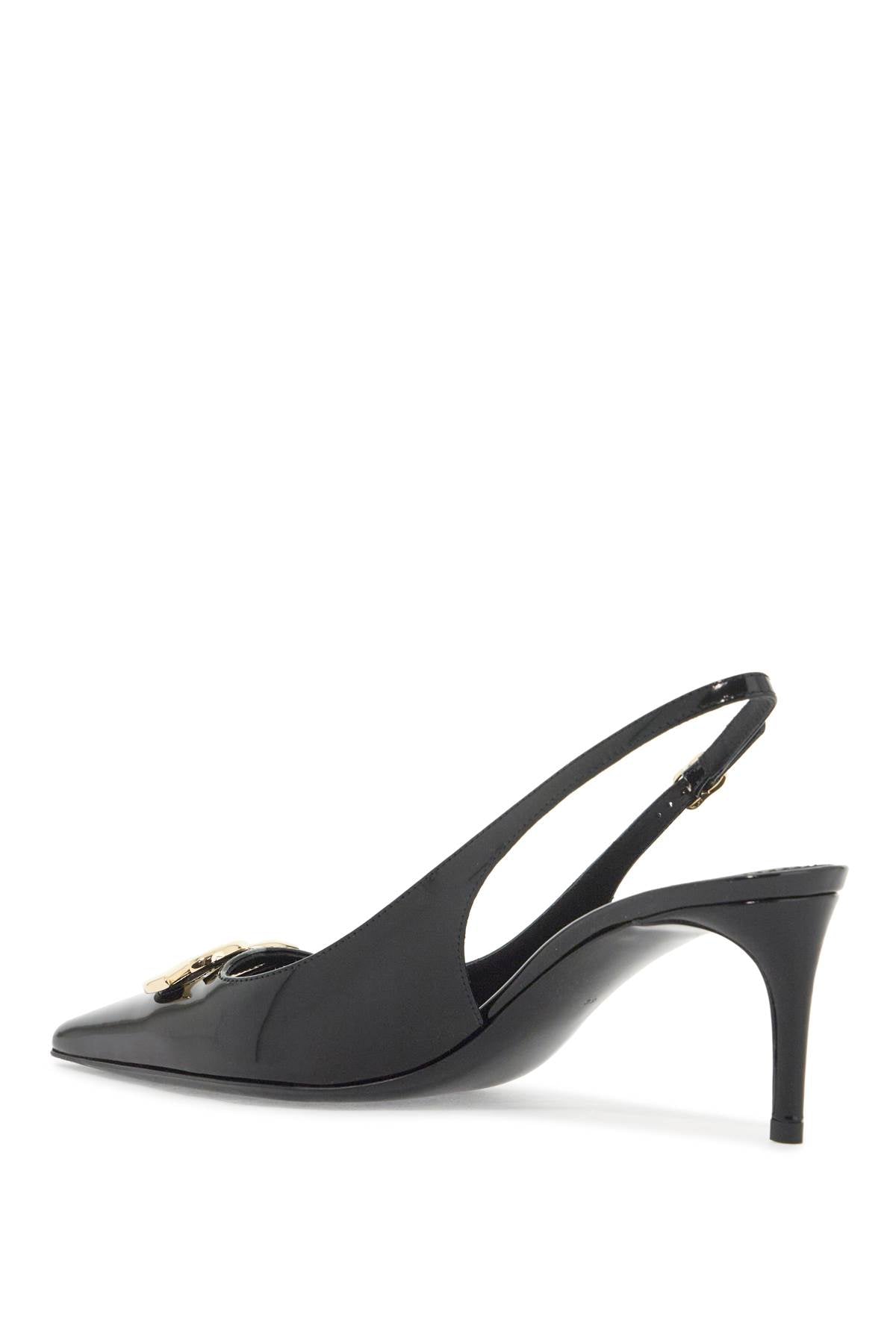 Dolce & Gabbana glossy leather slingback dã© - VivaceVenus