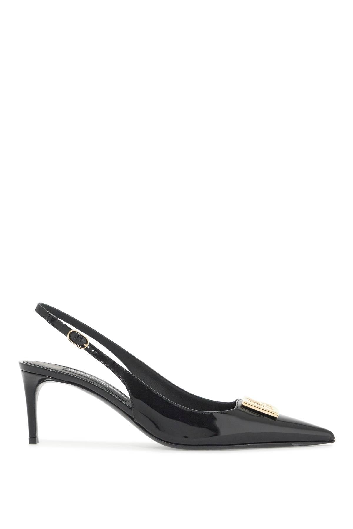 Dolce & Gabbana glossy leather slingback dã© - VivaceVenus