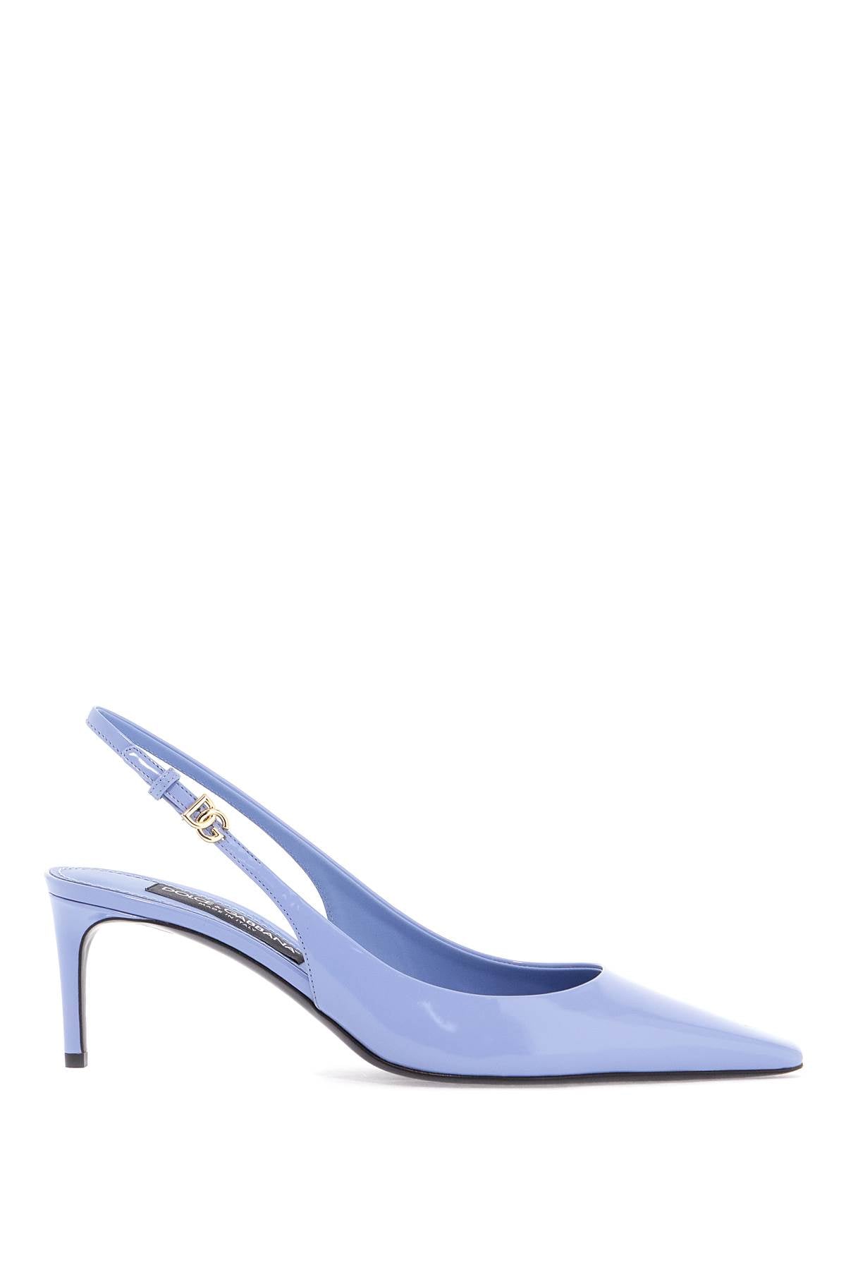 Dolce & Gabbana glossy leather slingback dã© - VivaceVenus