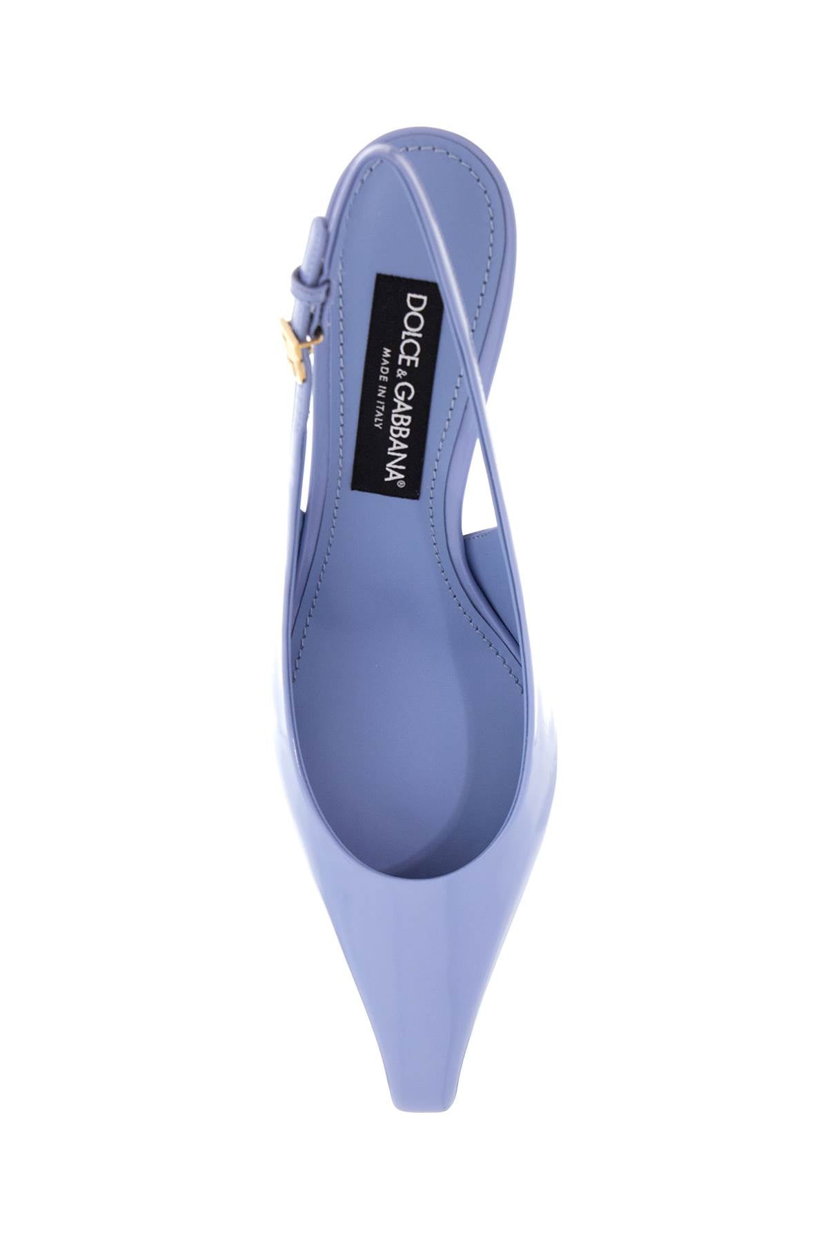 Dolce & Gabbana glossy leather slingback dã© - VivaceVenus