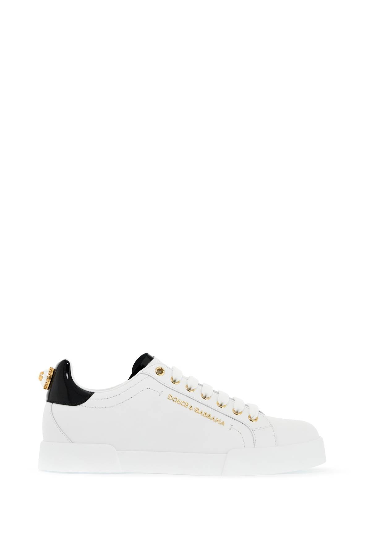 Dolce & Gabbana portofino sneakers with pearl - VivaceVenus