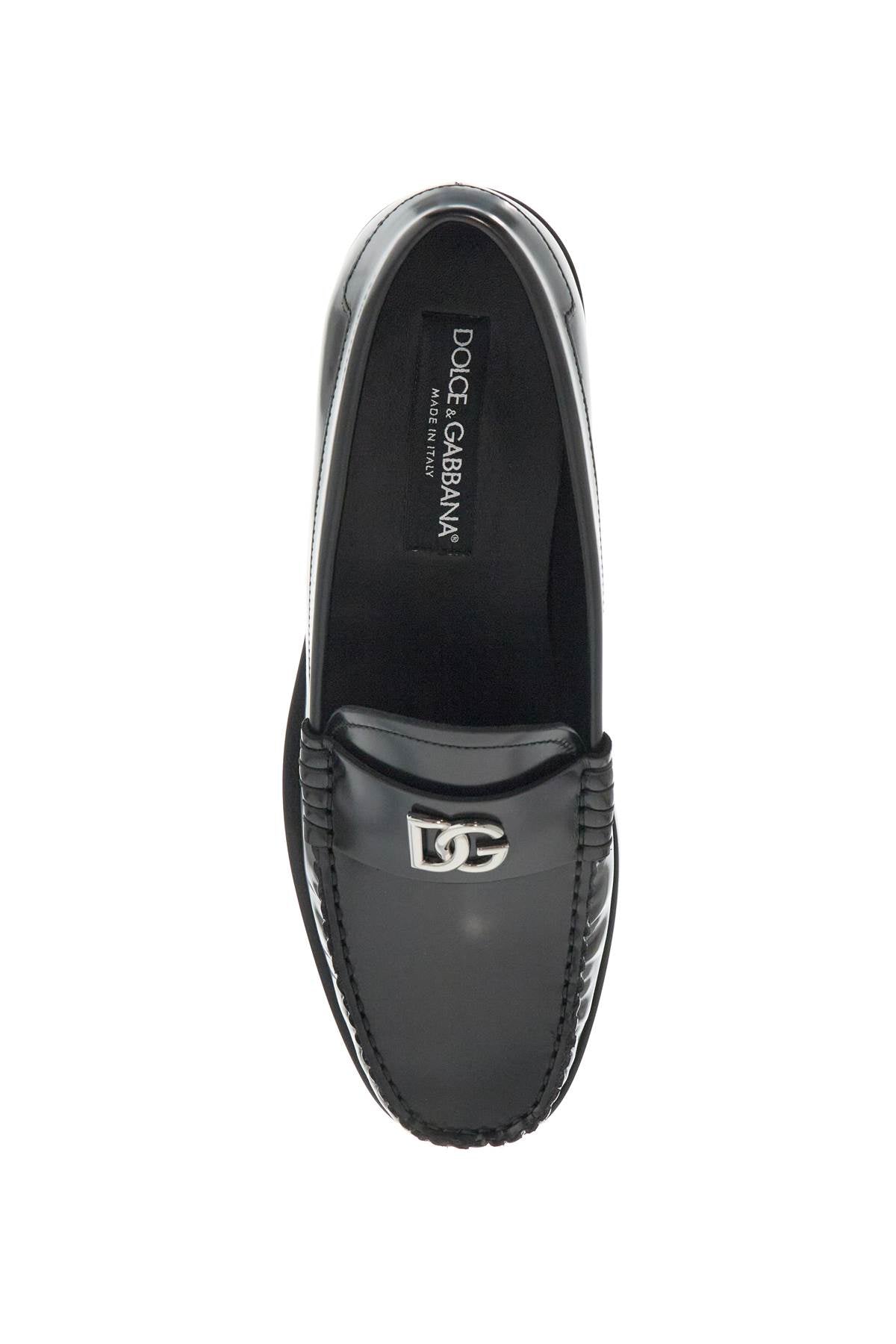 Dolce & Gabbana brushed leather loafers - VivaceVenus