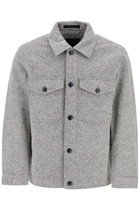 Woolrich reflective wool blend shirt jacket - VivaceVenus