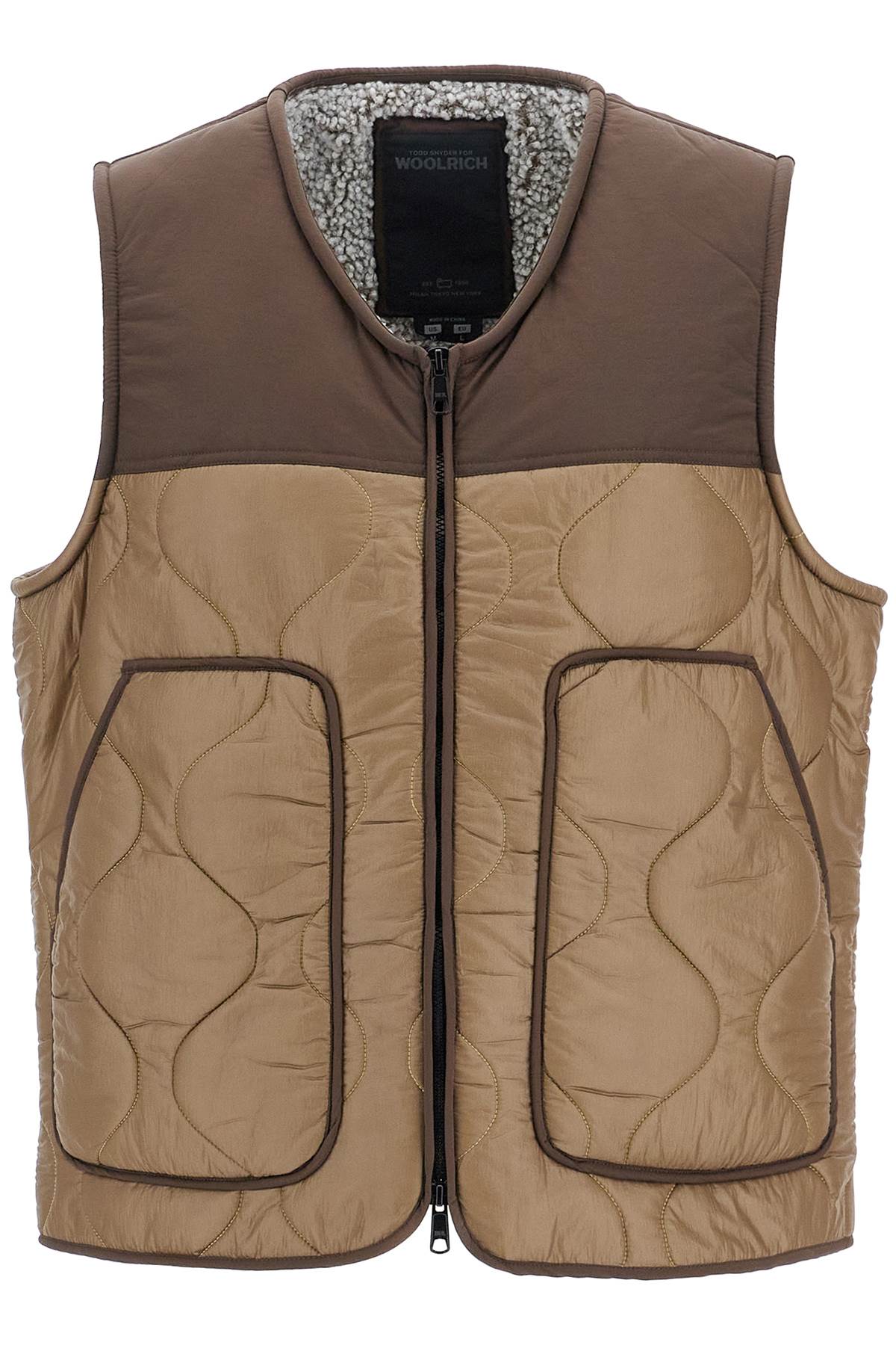 Woolrich sherpa-lined vest by todd snyder - VivaceVenus