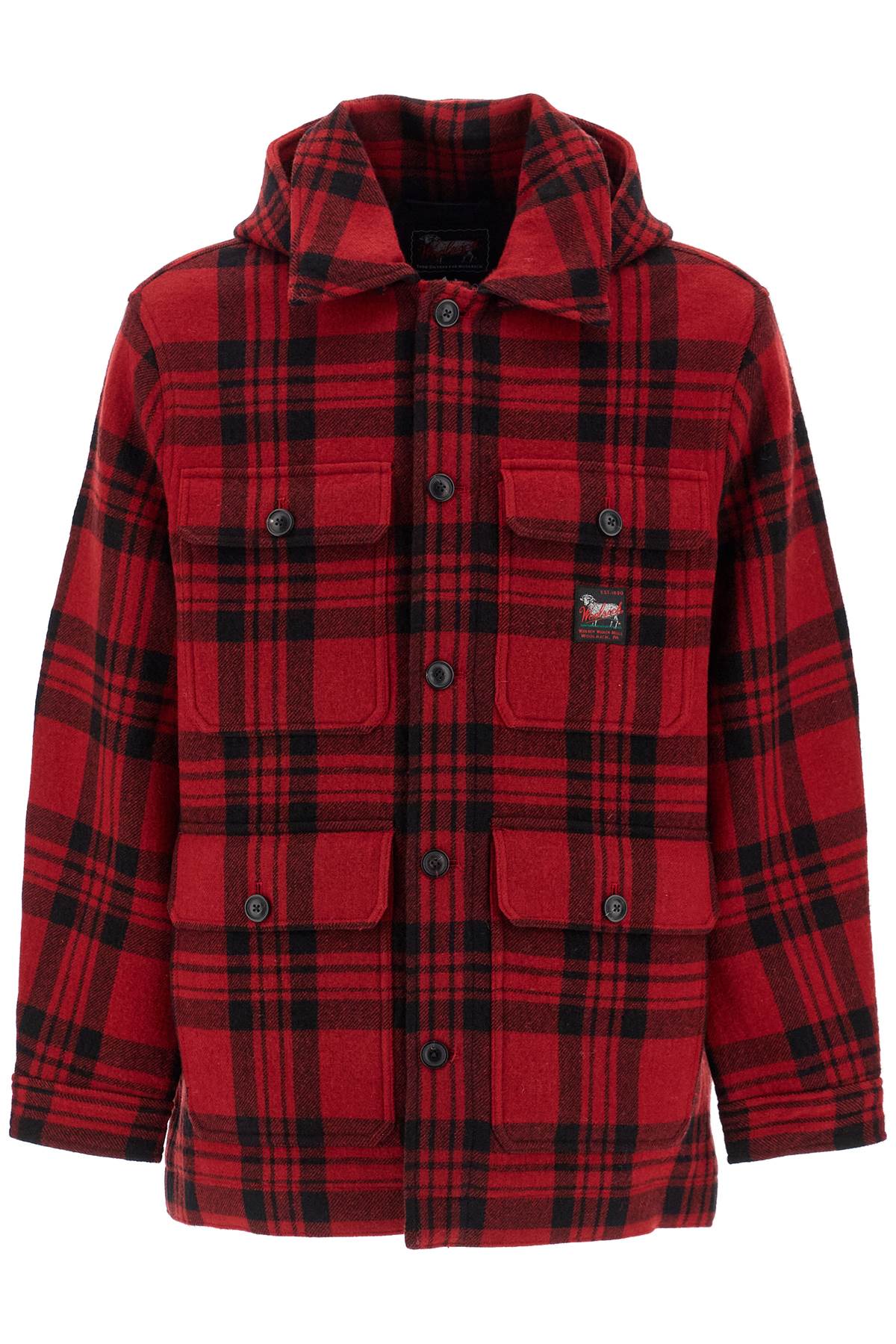 Woolrich plaid cruiser hooded jacket - VivaceVenus