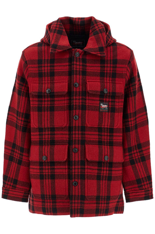 Woolrich plaid cruiser hooded jacket - VivaceVenus