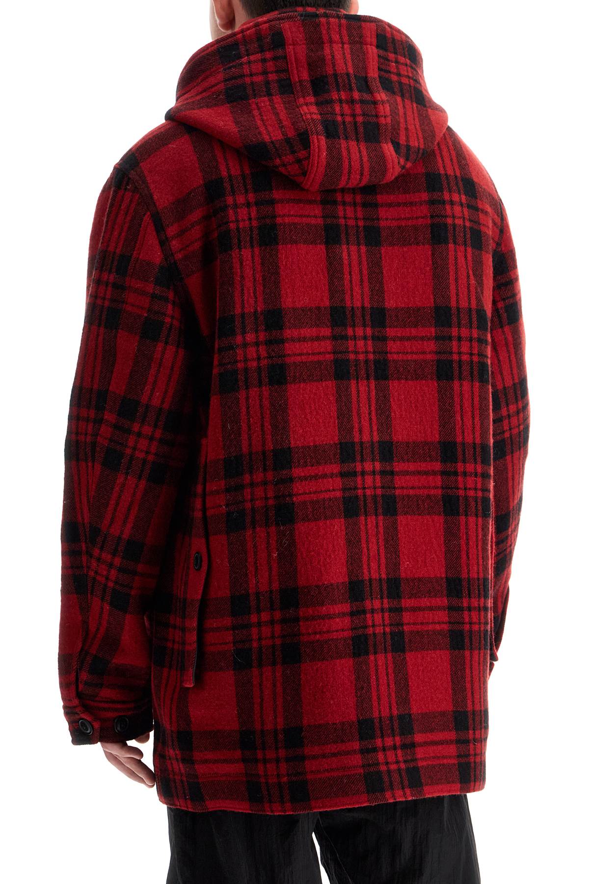 Woolrich plaid cruiser hooded jacket - VivaceVenus