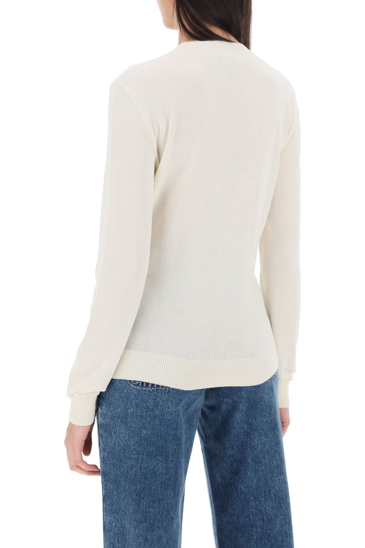 A.P.C. cotton victoria pullover sweater - VivaceVenus