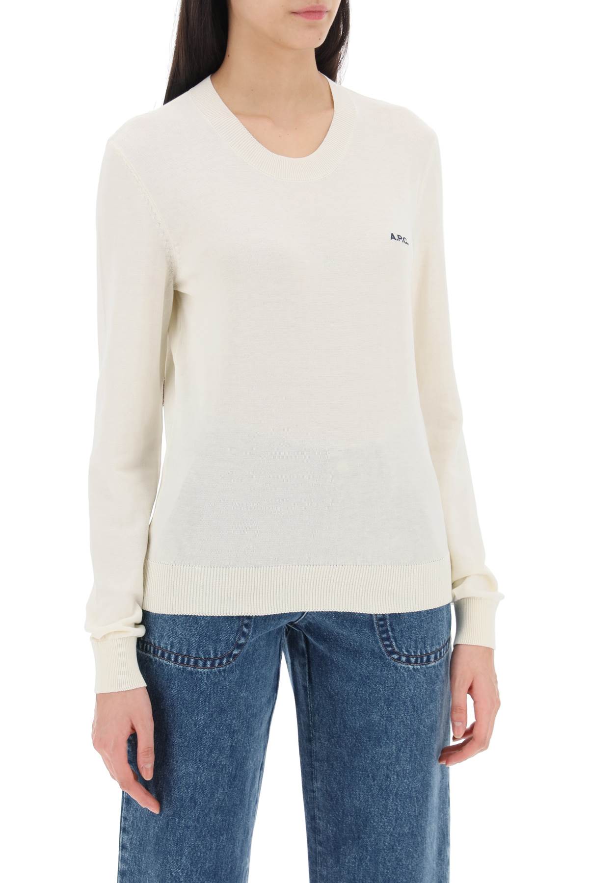 A.P.C. cotton victoria pullover sweater - VivaceVenus