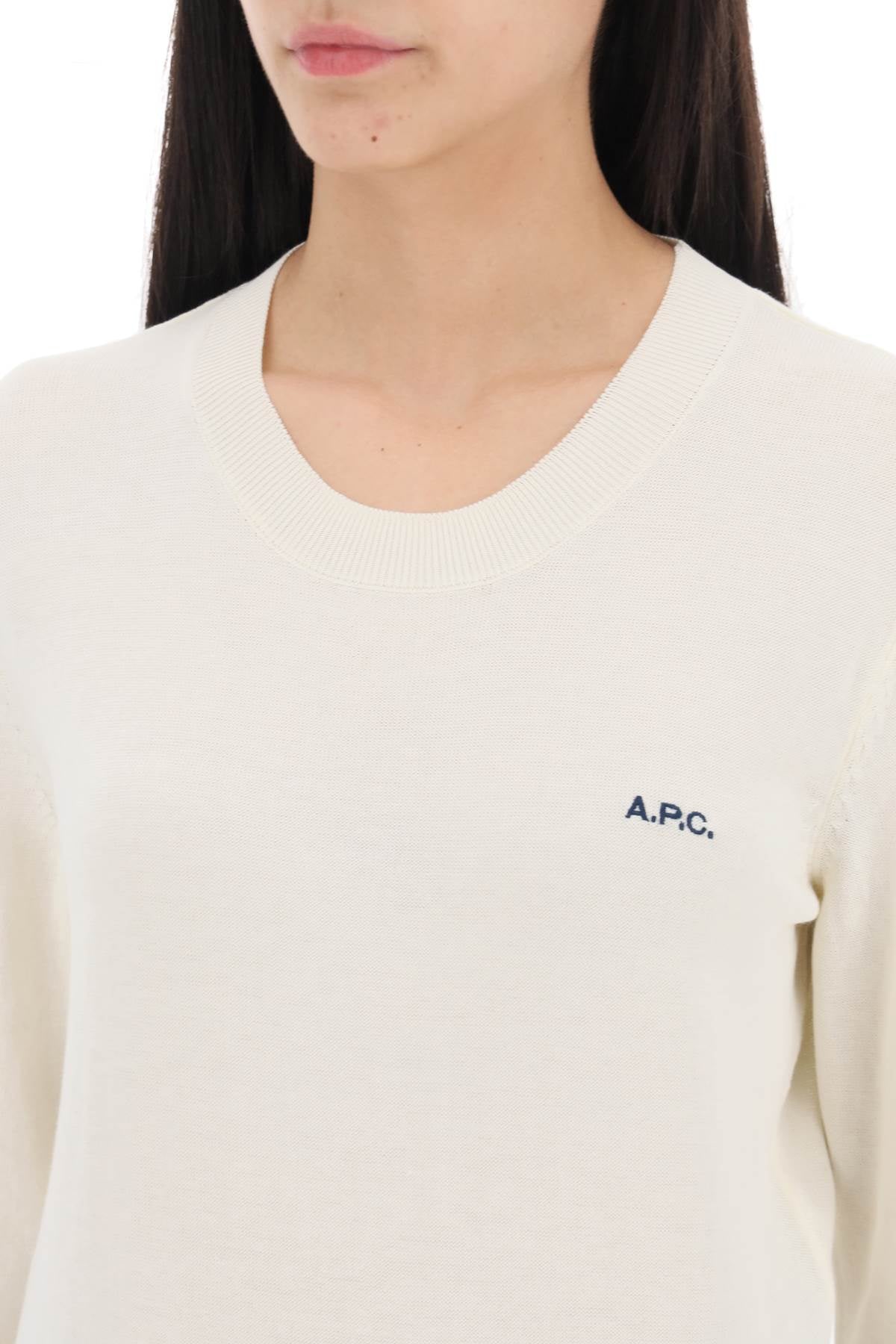 A.P.C. cotton victoria pullover sweater - VivaceVenus