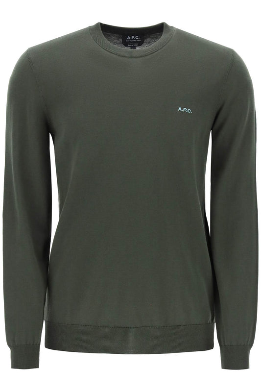 A.P.C. mayeul cotton crewneck pul - VivaceVenus