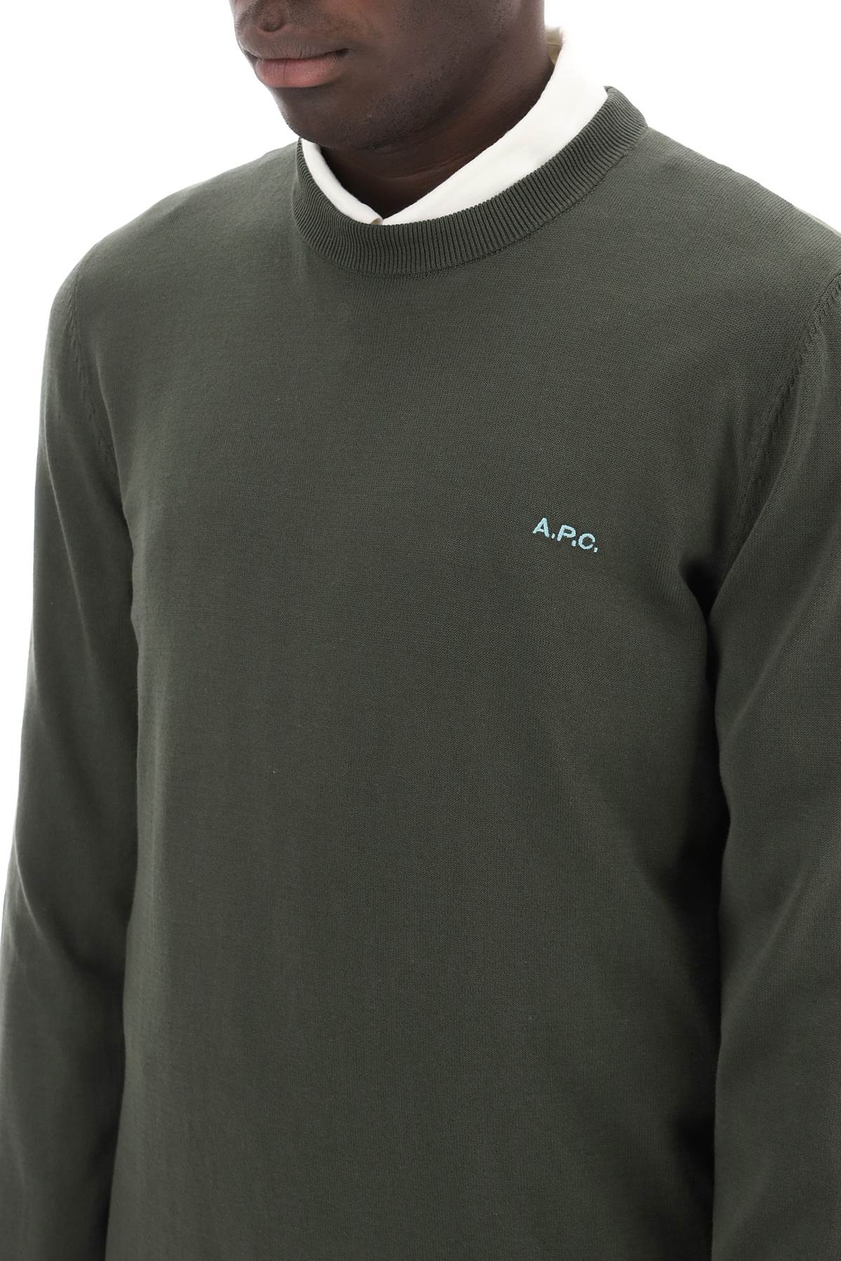 A.P.C. mayeul cotton crewneck pul - VivaceVenus