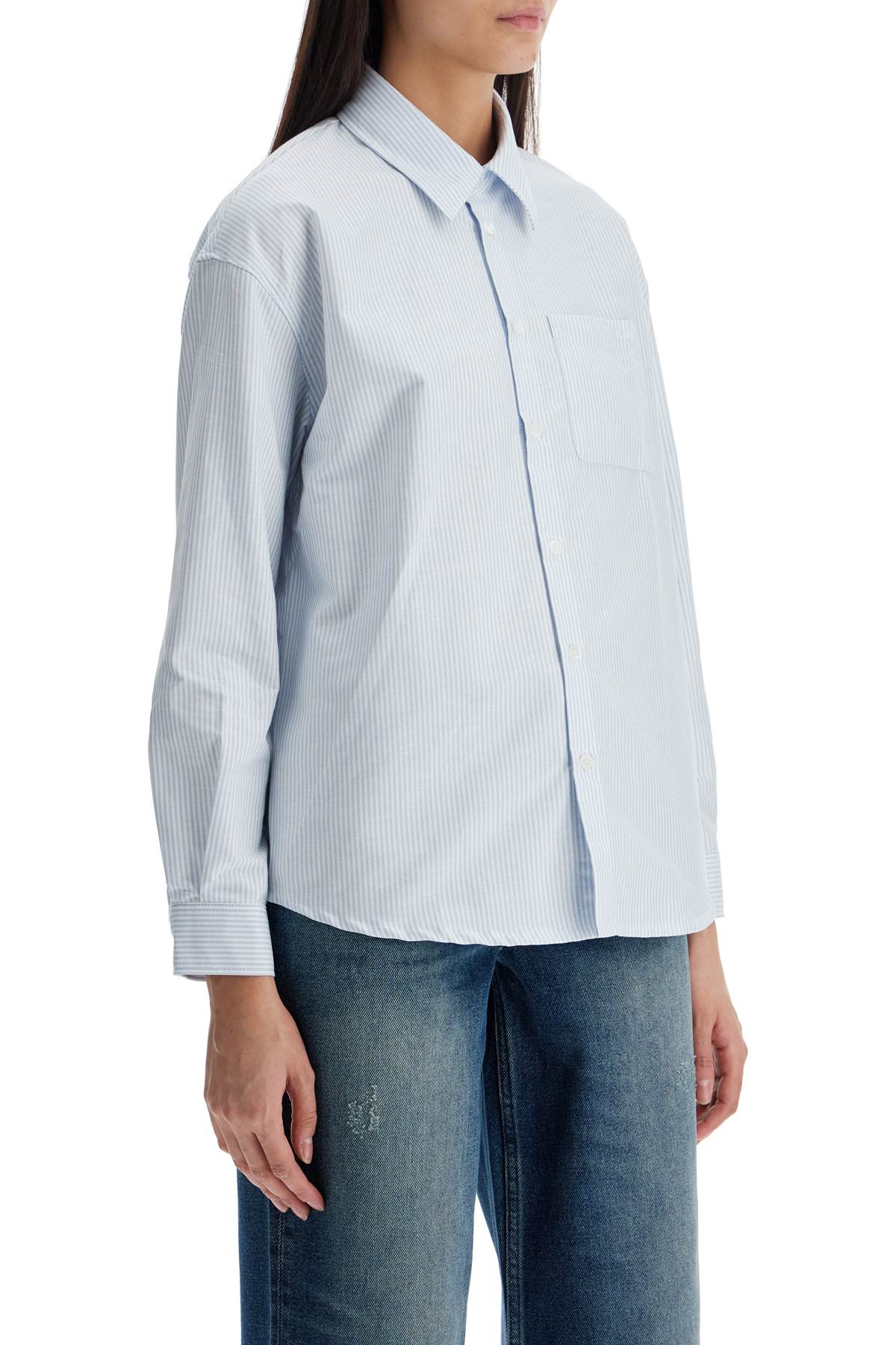 A.P.C. boyfriend shirt with pocket detail - VivaceVenus