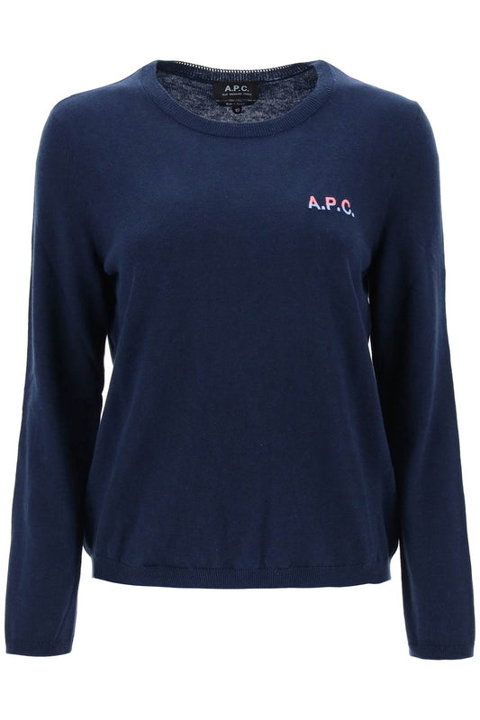 A.P.C. 'albane' crew-neck cotton sweater