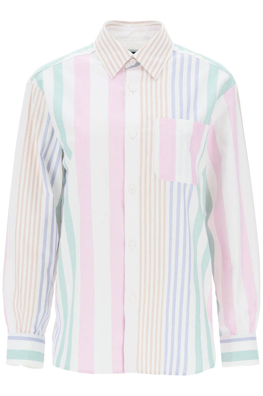 A.P.C. sela striped oxford shirt - VivaceVenus