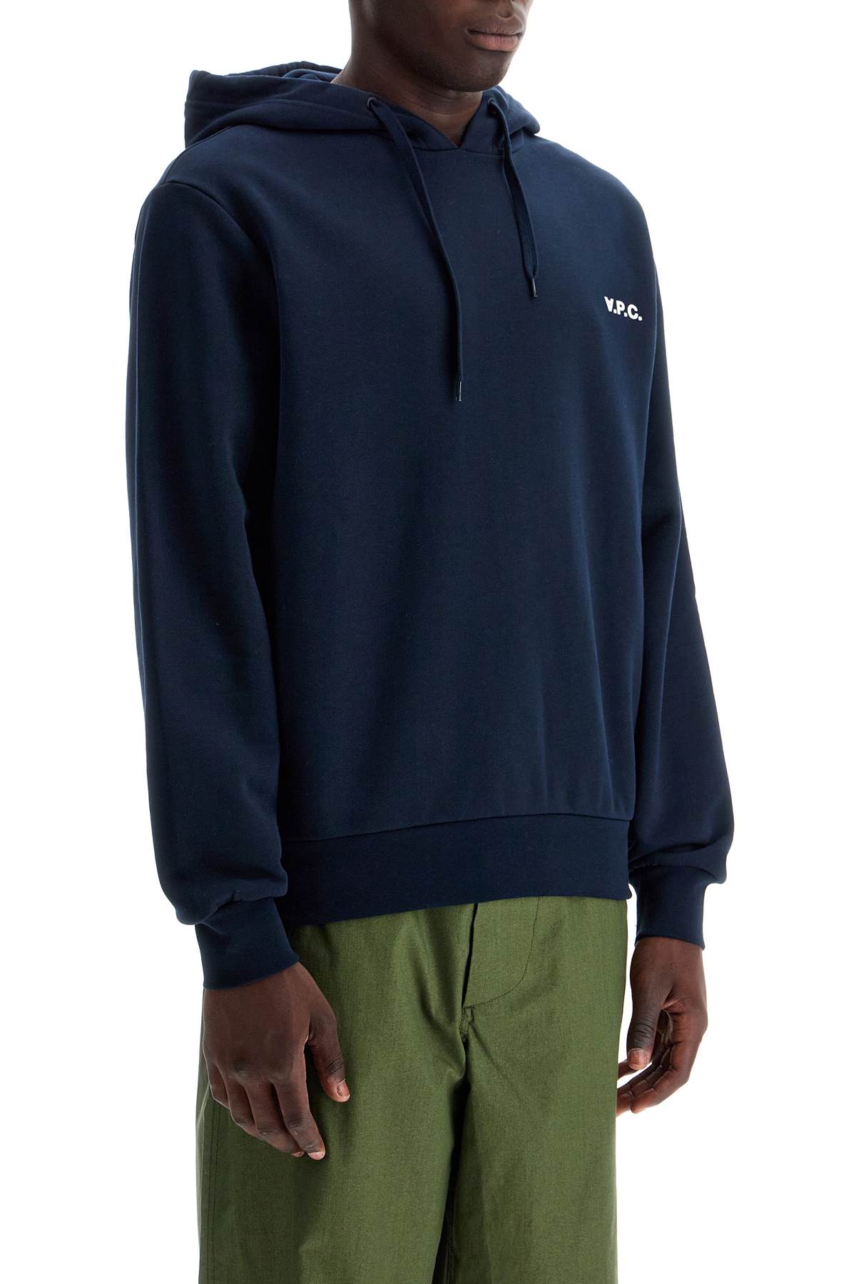 A.P.C. hooded sweatshirt with flocked - VivaceVenus