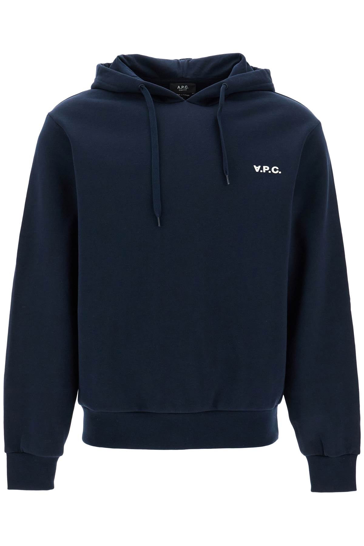 A.P.C. hooded sweatshirt with flocked - VivaceVenus