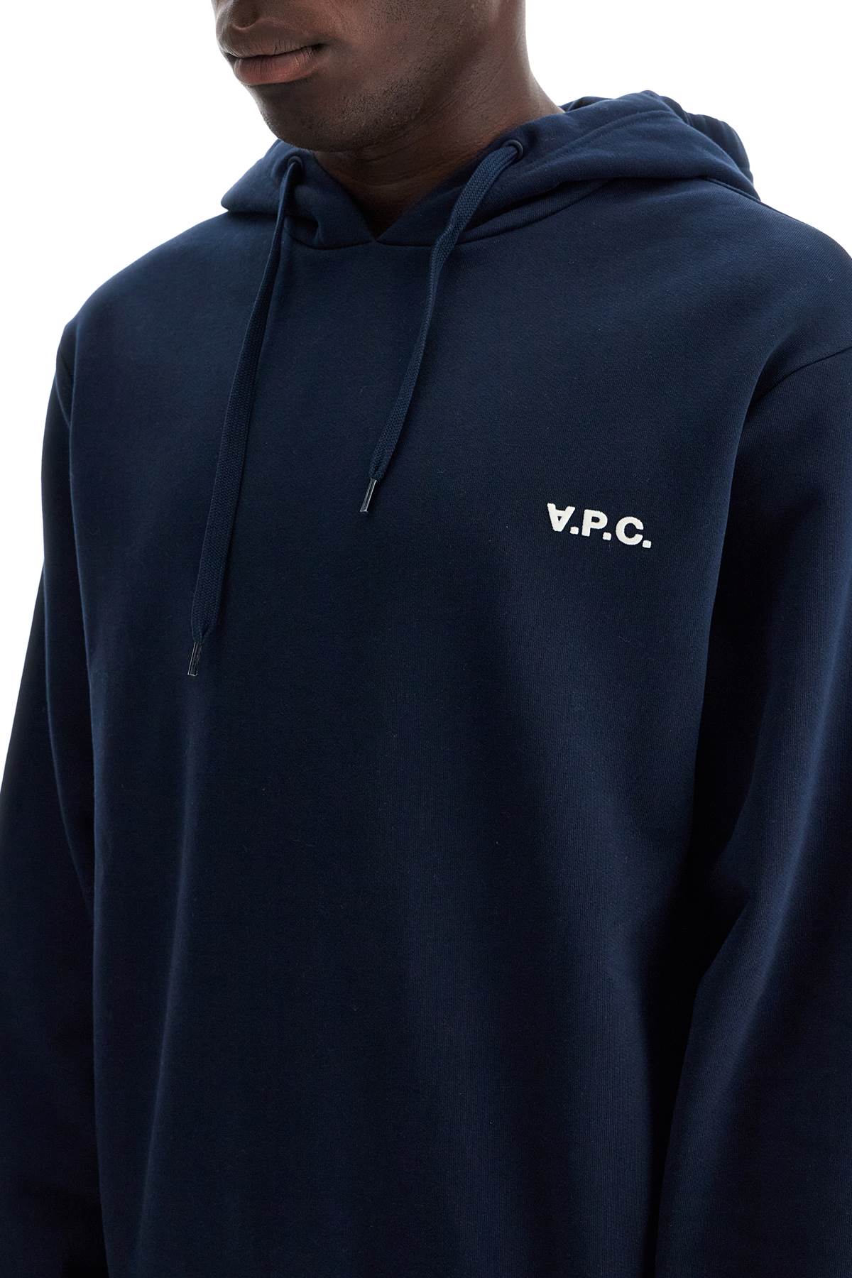 A.P.C. hooded sweatshirt with flocked - VivaceVenus