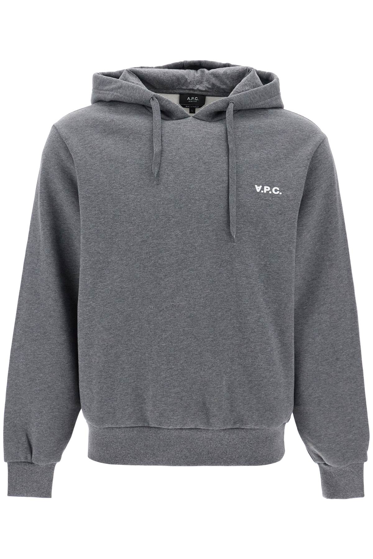 A.P.C. hooded sweatshirt with flocked - VivaceVenus