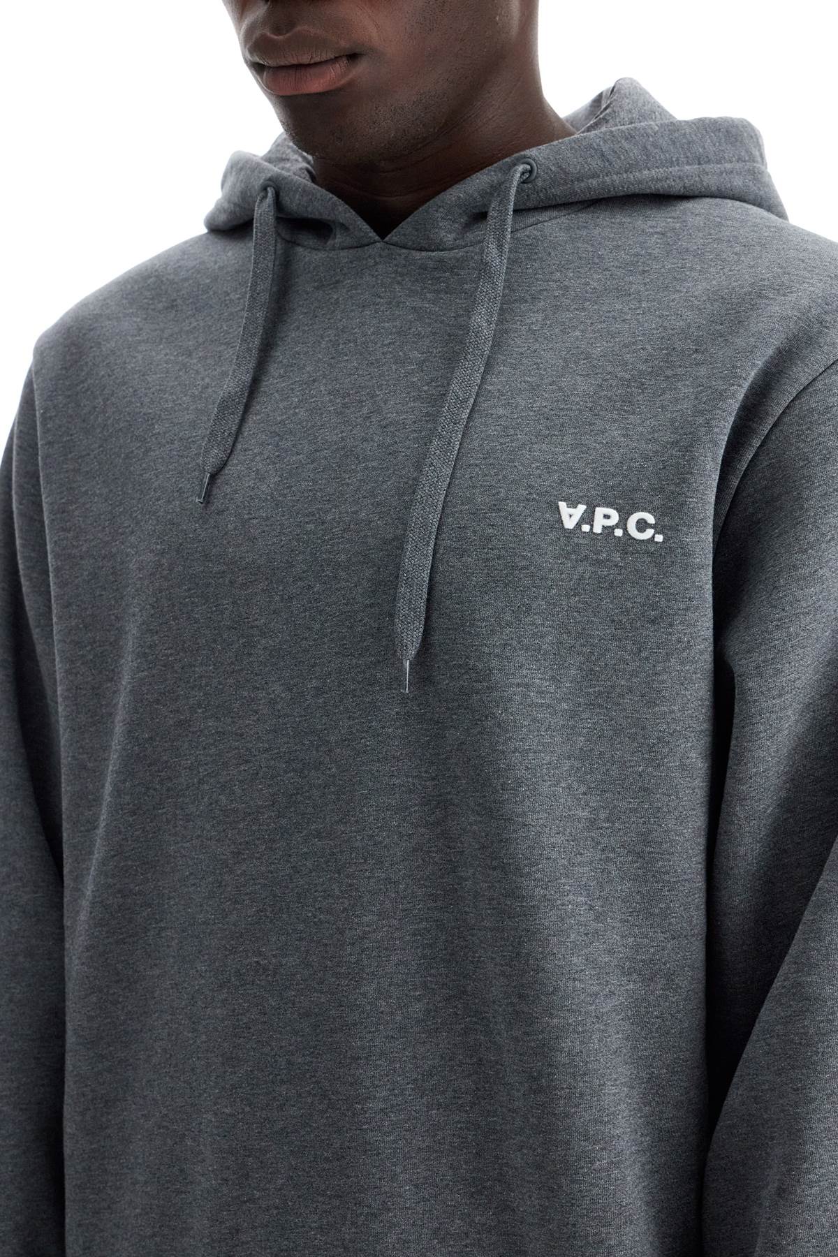 A.P.C. hooded sweatshirt with flocked - VivaceVenus