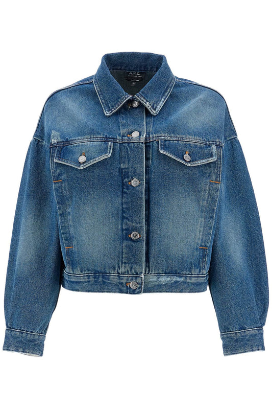 A.P.C. "boxy denim jacket in c - VivaceVenus