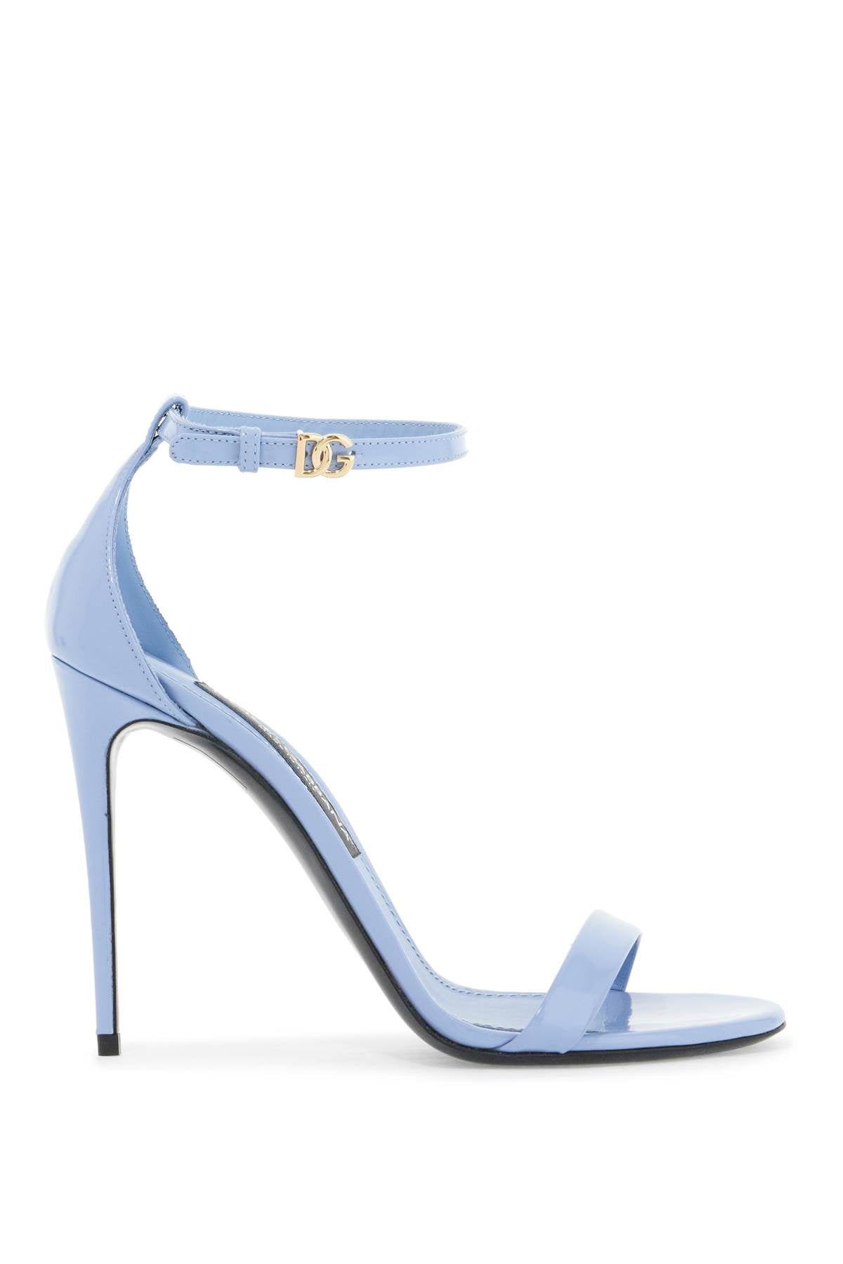 Dolce & Gabbana glossy leather sandals - VivaceVenus