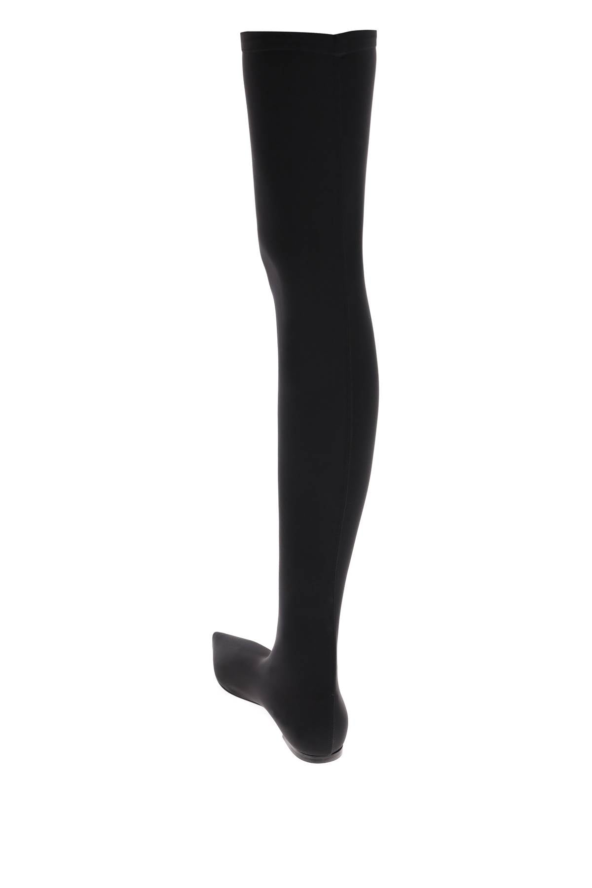 Dolce & Gabbana stretch jersey thigh-high boots - VivaceVenus