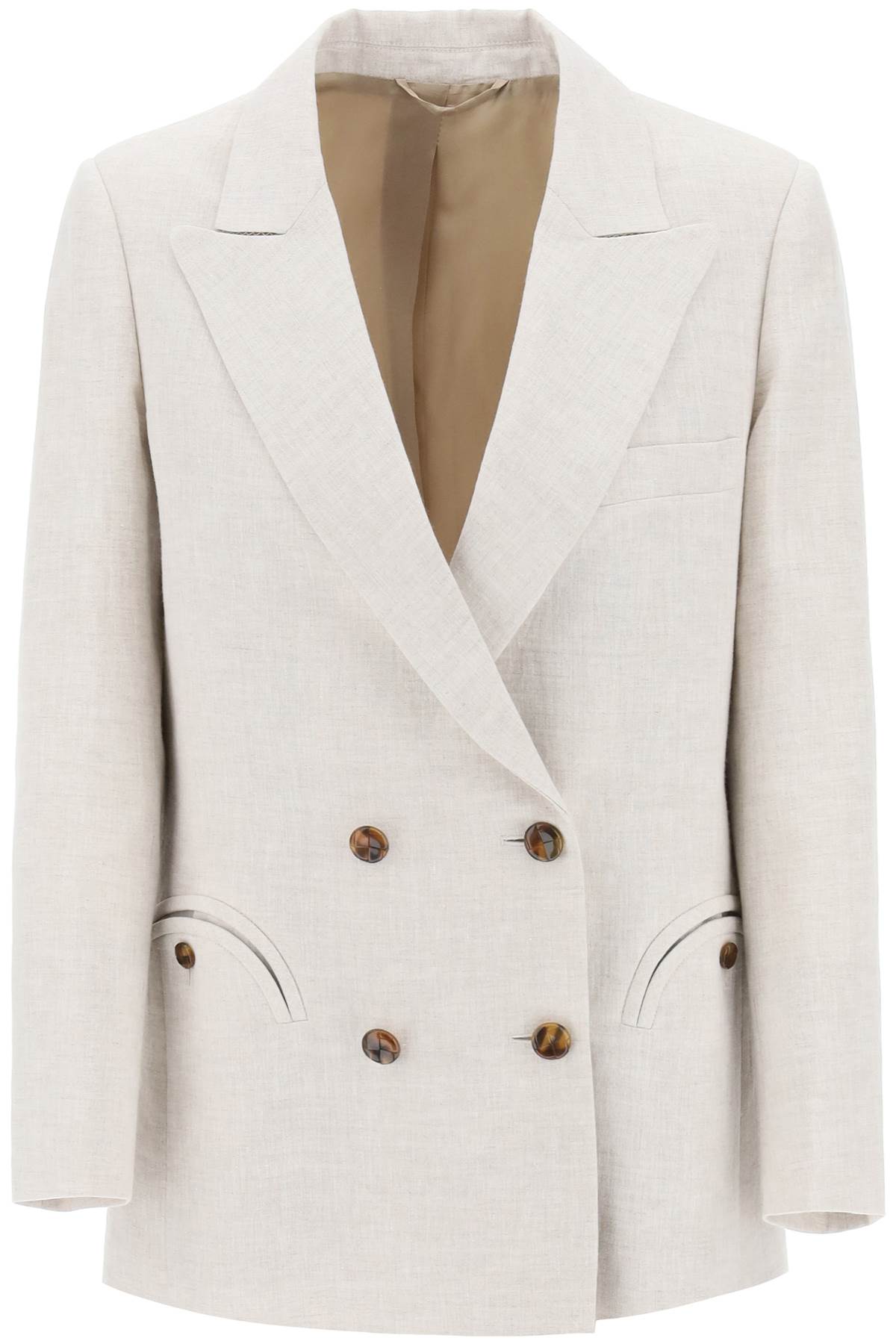 Blaze Milano everyday mid-day sun double-breasted blazer - VivaceVenus