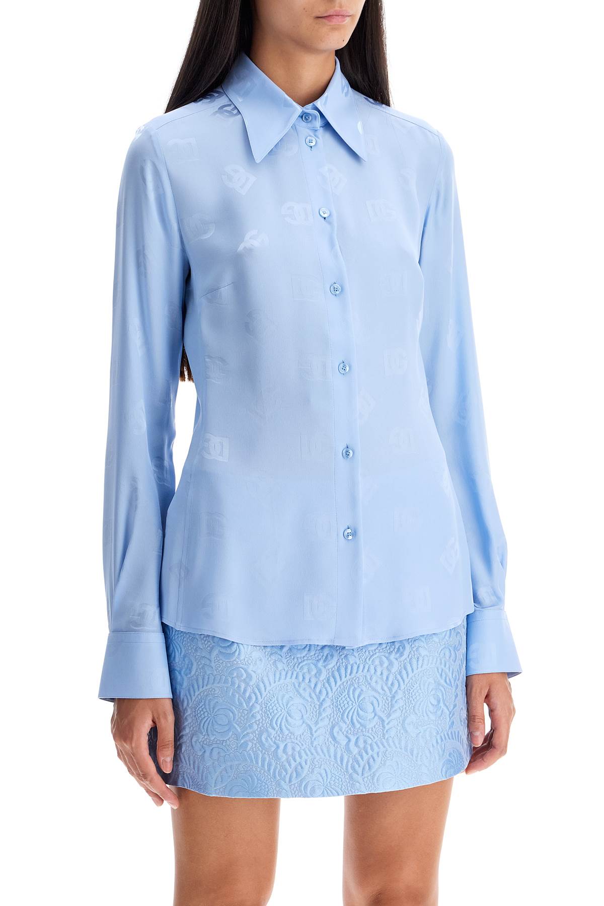 Dolce & Gabbana silk dg shirt - VivaceVenus