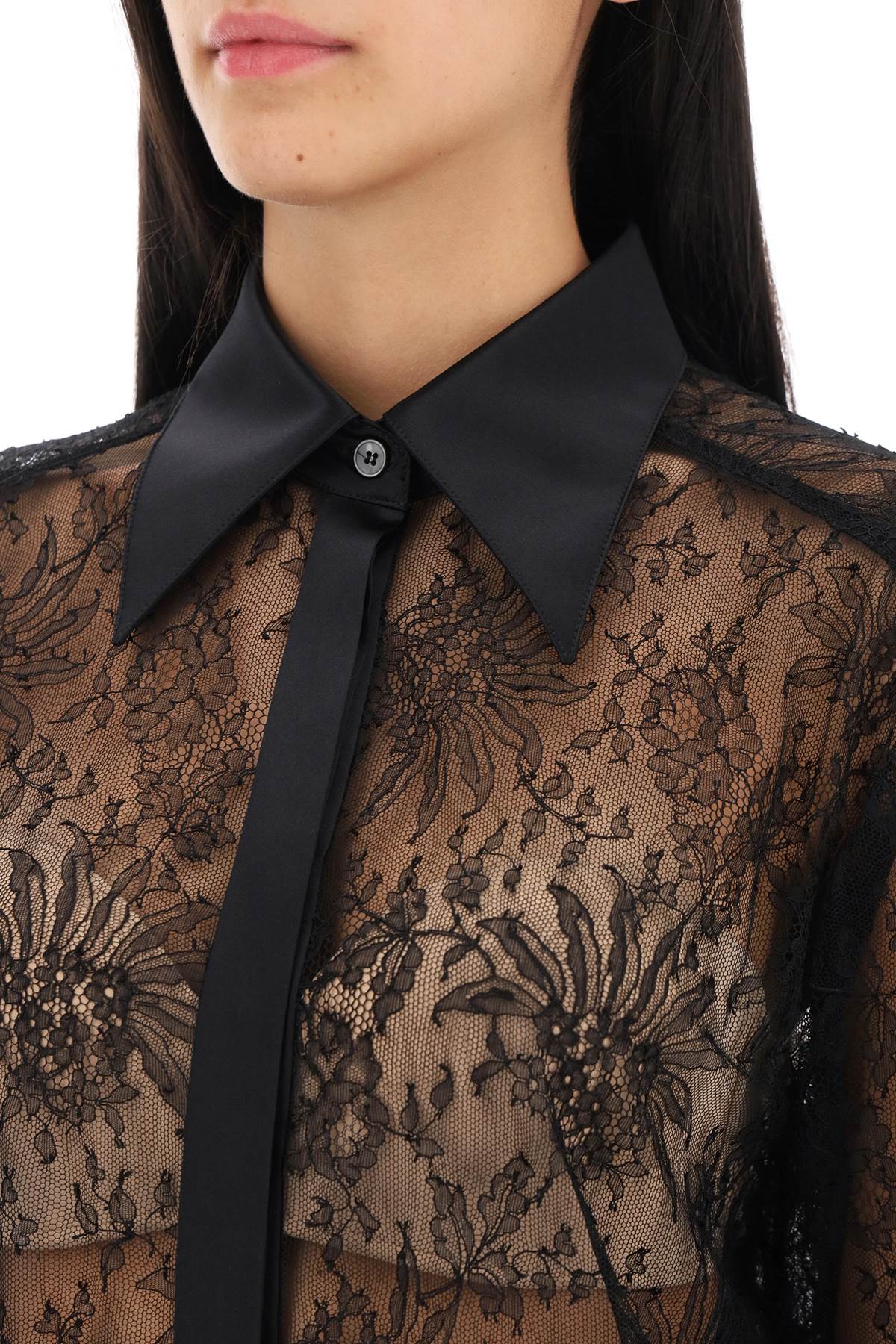 Dolce & Gabbana chantilly lace shirt