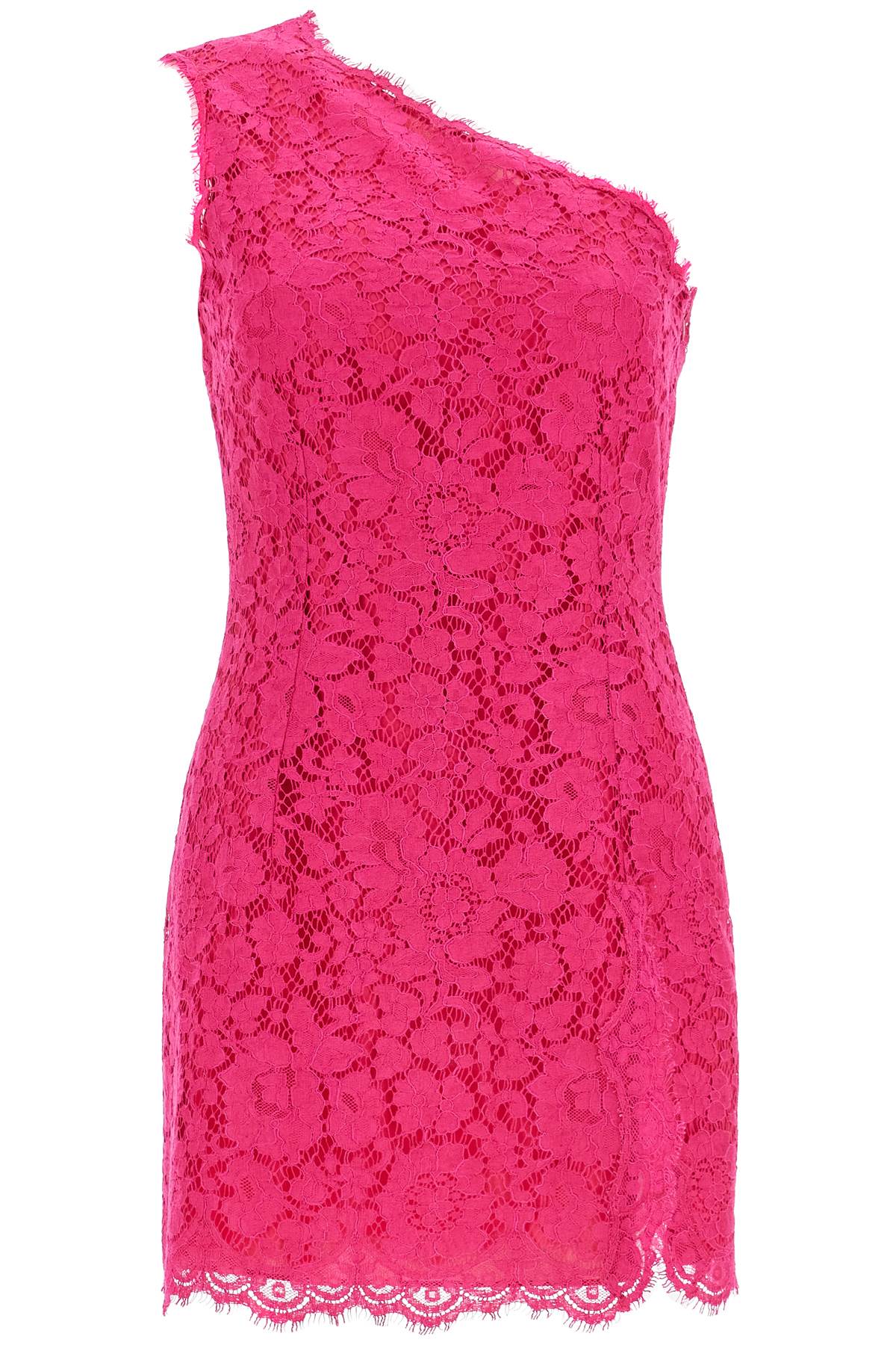 Dolce & Gabbana short shocking pink lace dress - VivaceVenus