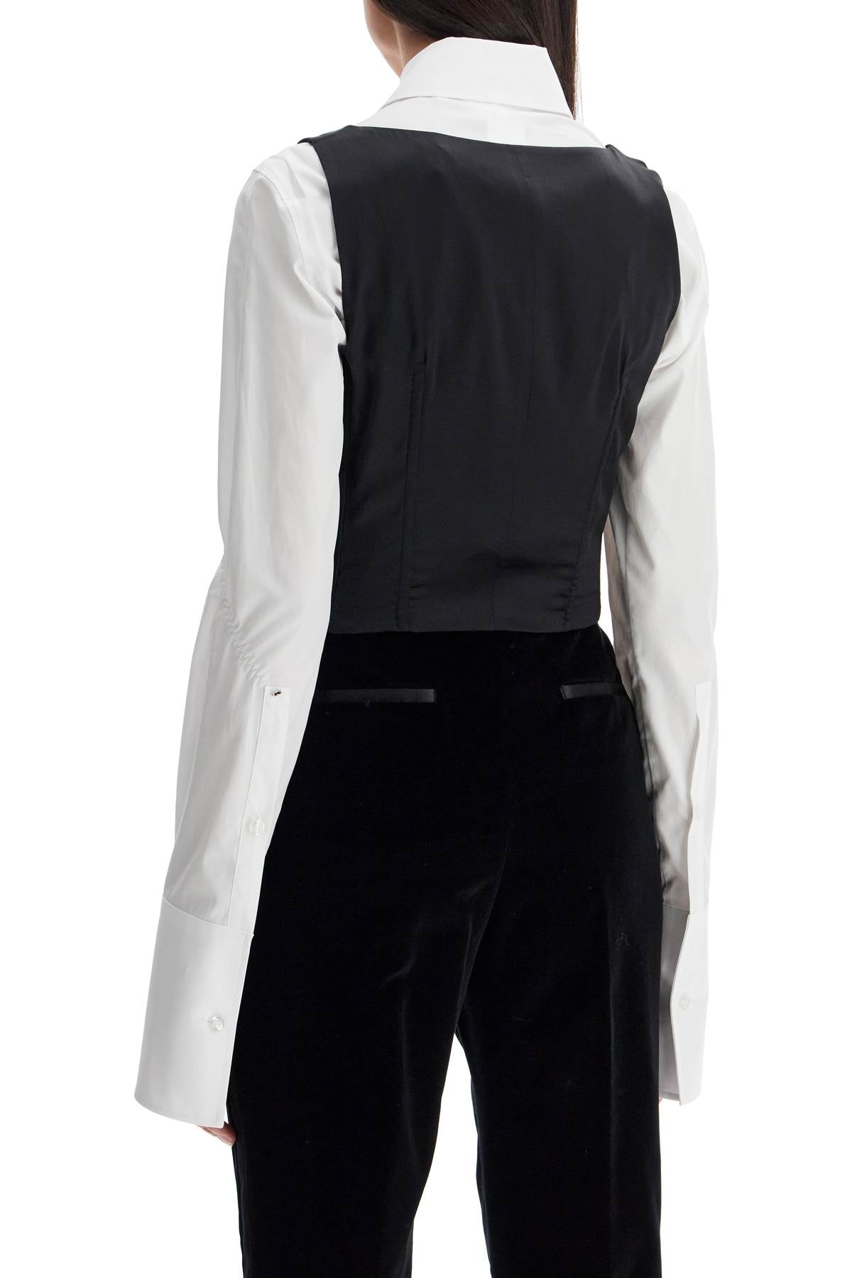 Dolce & Gabbana silk tuxedo vest - VivaceVenus