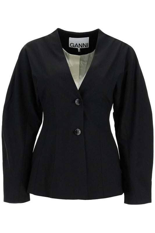 Ganni lightweight waisted jacket - VivaceVenus