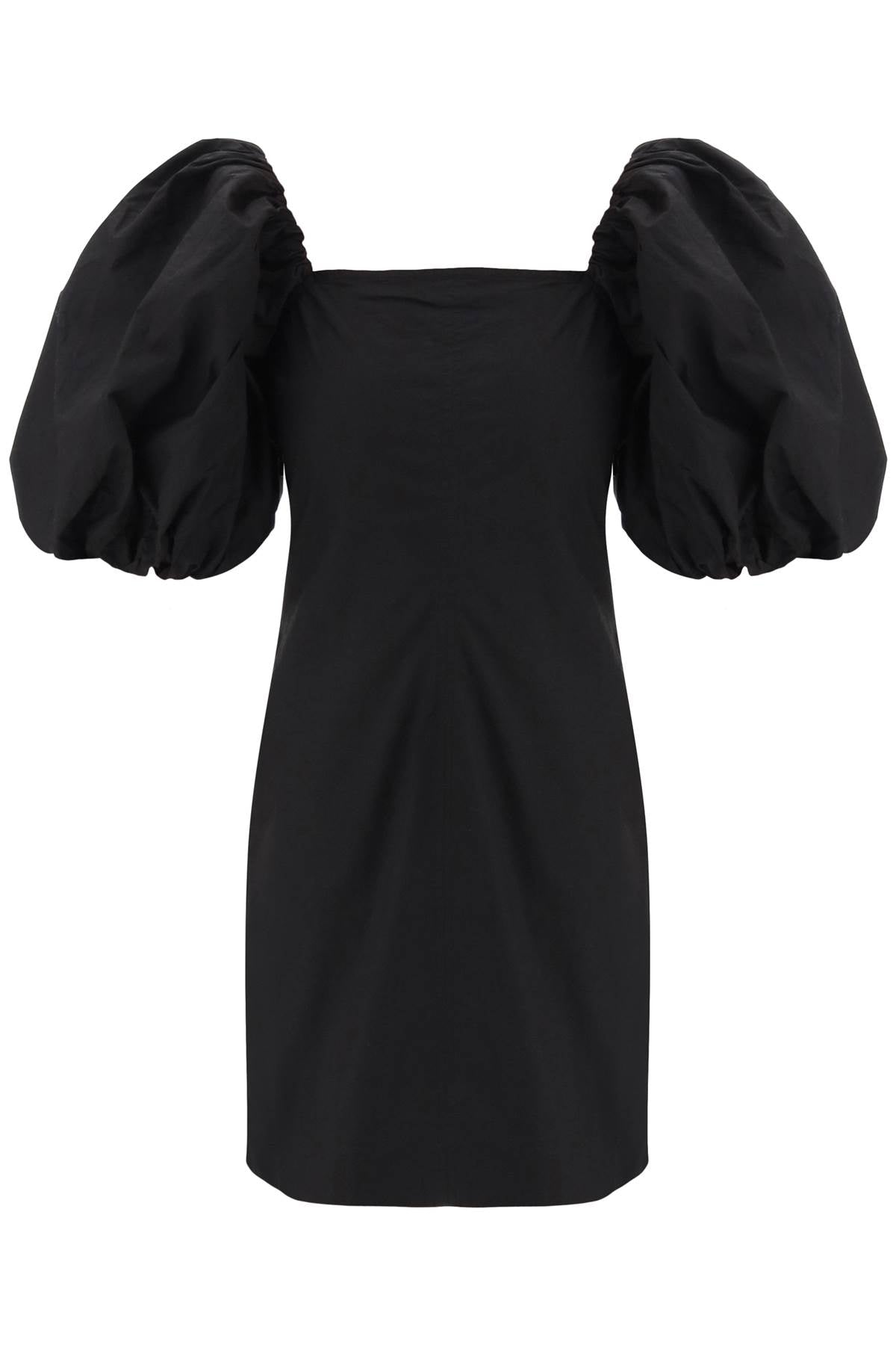 Ganni mini dress with balloon sleeves - VivaceVenus