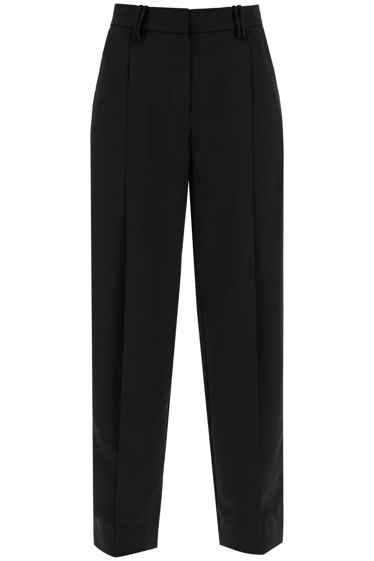 Ganni lightweight pants with pleats - VivaceVenus