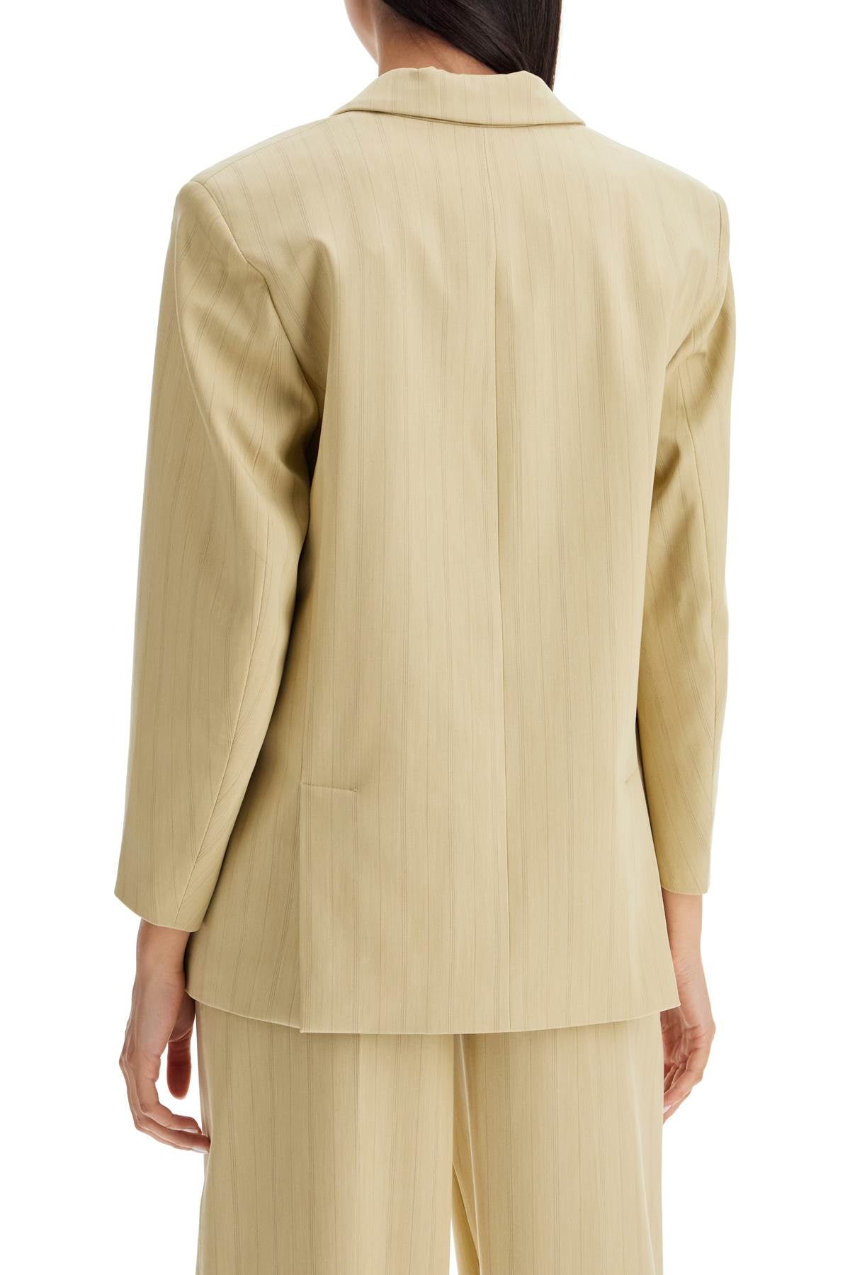 Ganni striped boxy blazer - VivaceVenus