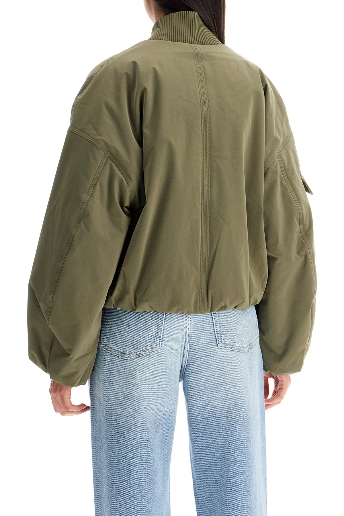 Ganni short oversized bomber jacket - VivaceVenus