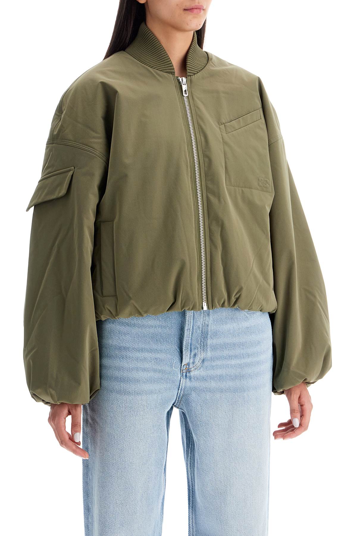 Ganni short oversized bomber jacket - VivaceVenus