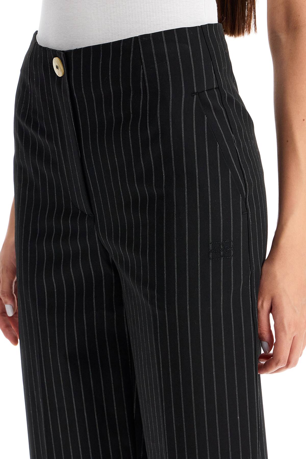 Ganni striped tapered trousers - VivaceVenus