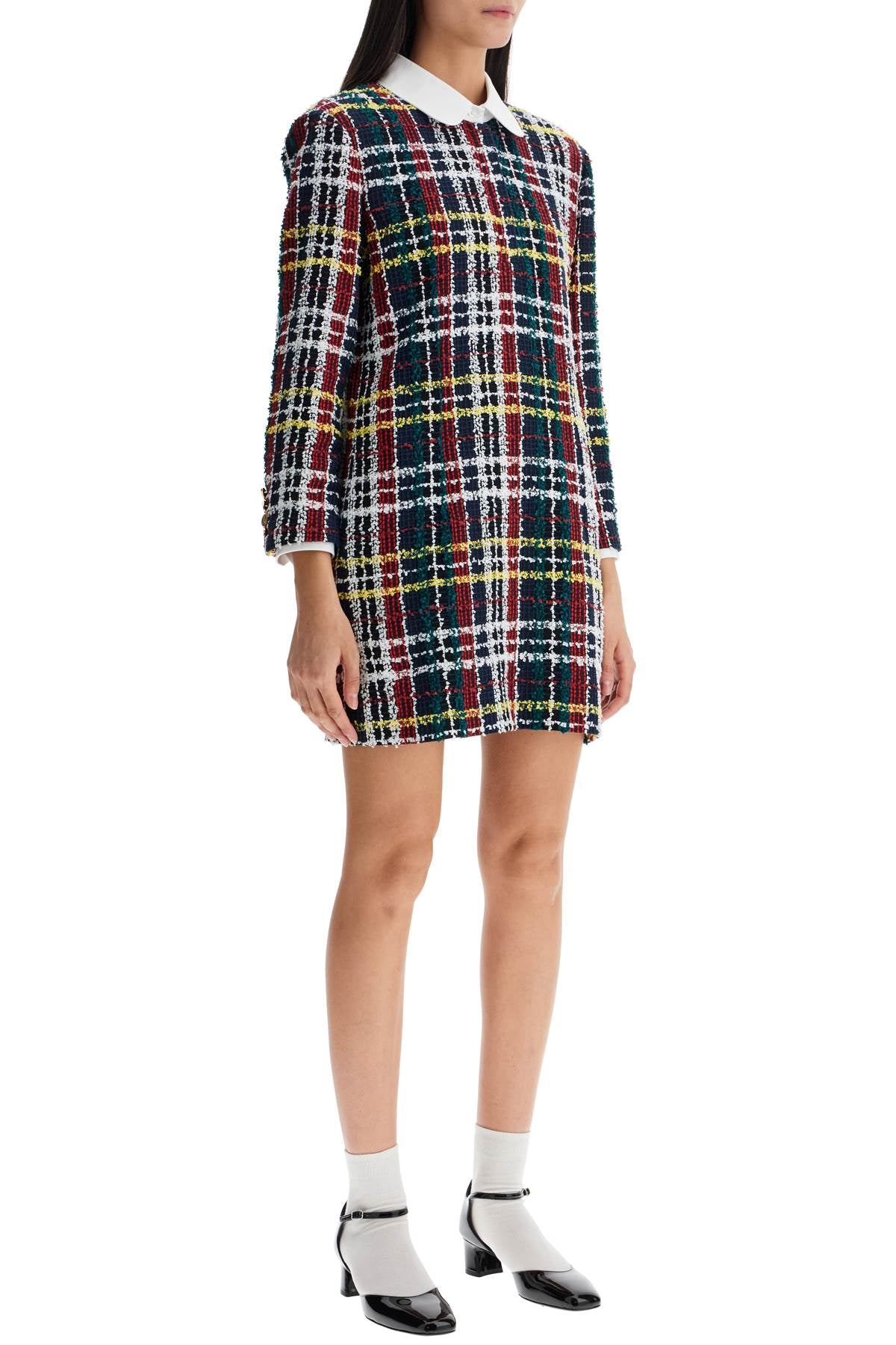 Thom Browne tweed mini sheath dress in - VivaceVenus