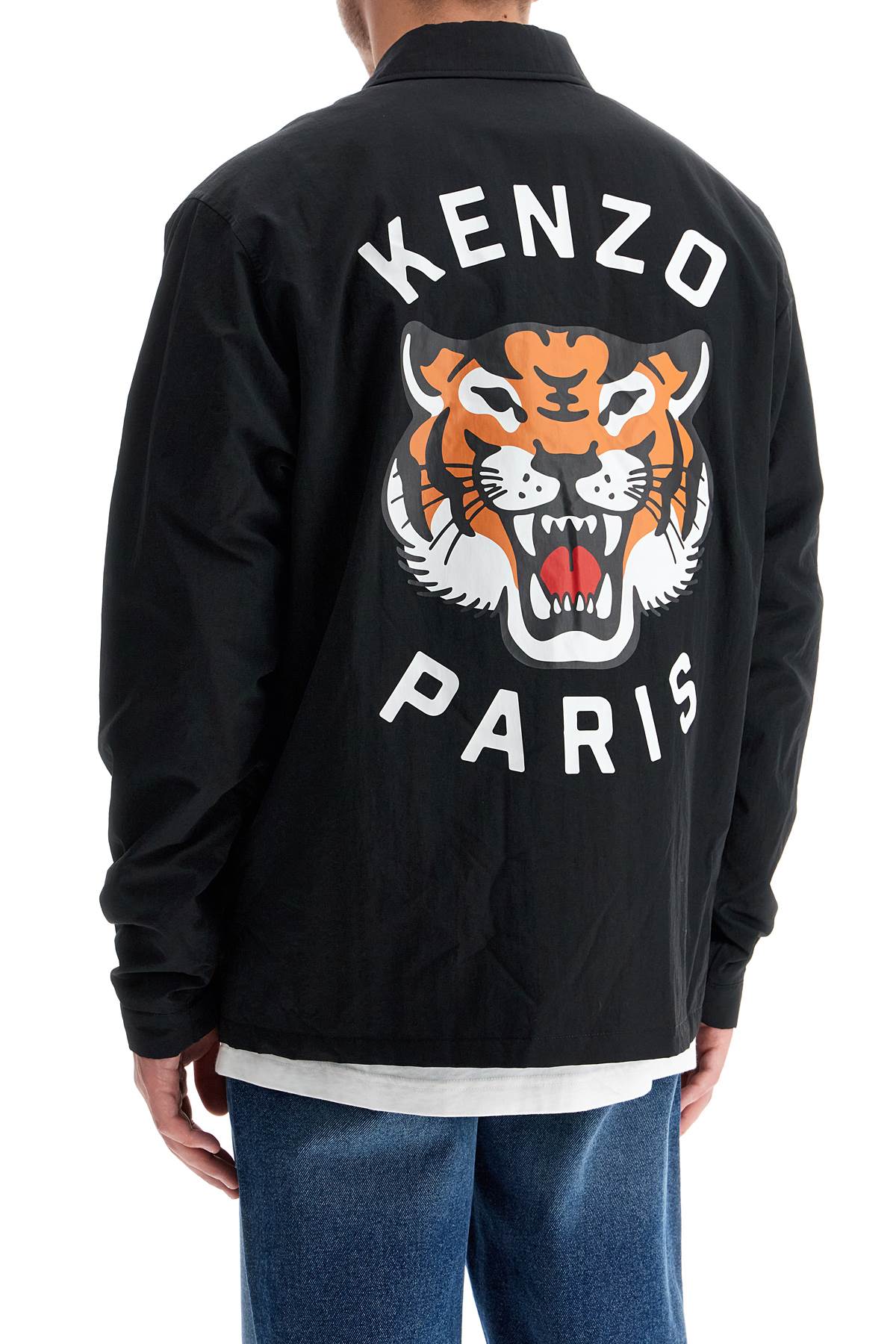 Kenzo lucky tiger nylon overshirt for - VivaceVenus