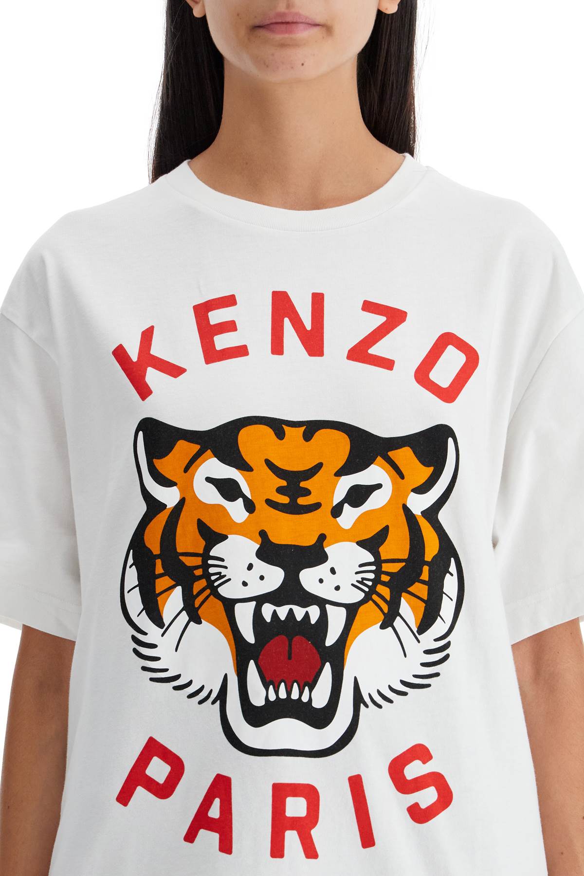 Kenzo lucky tiger crew-neck t-shirt - VivaceVenus