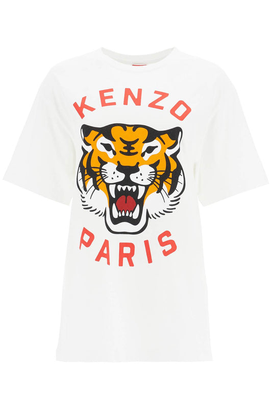 Kenzo lucky tiger crew-neck t-shirt - VivaceVenus