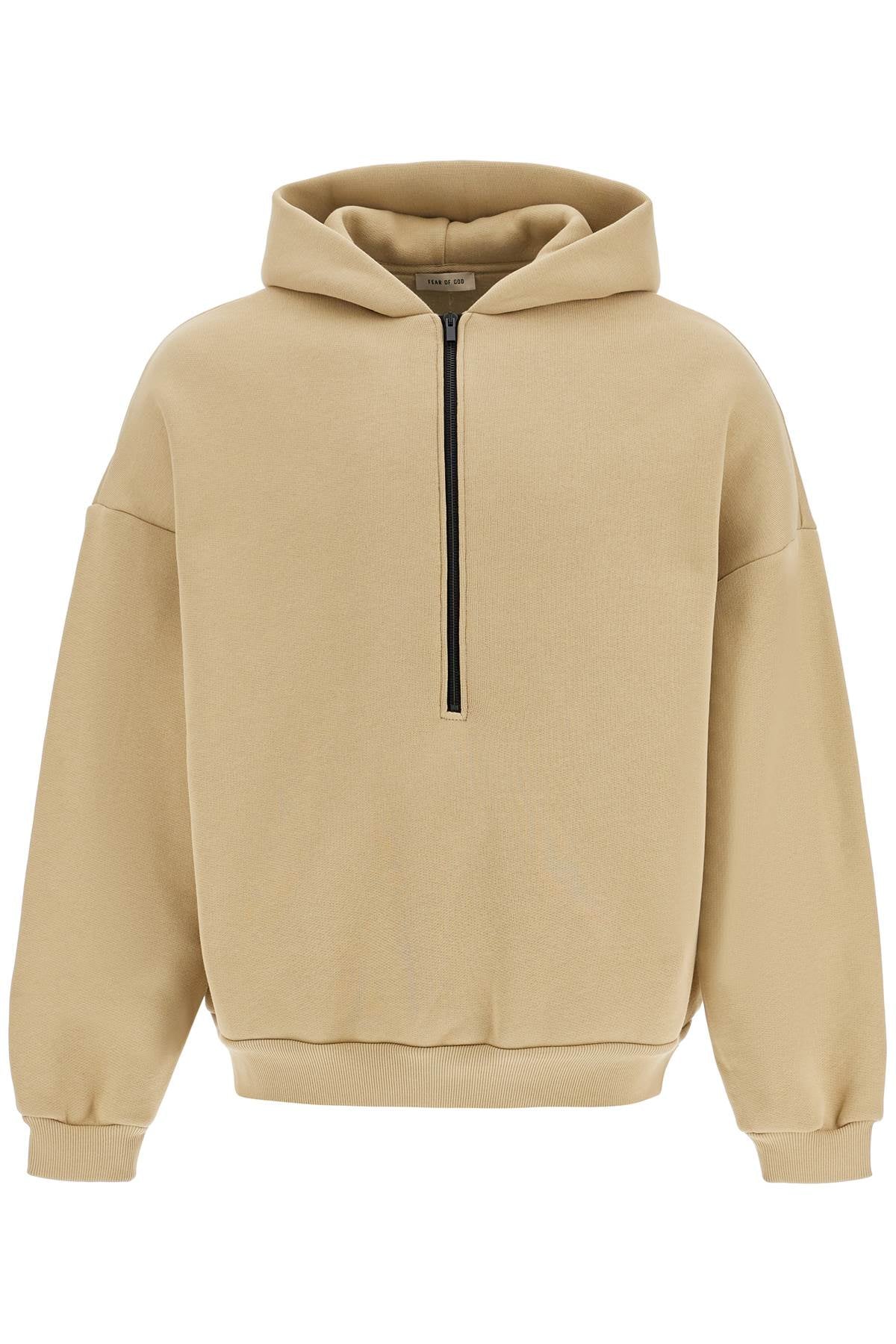 Fear Of God hooded sweatshirt with half zip - VivaceVenus