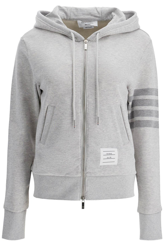 Thom Browne 4-bar hoodie with zipper and - VivaceVenus