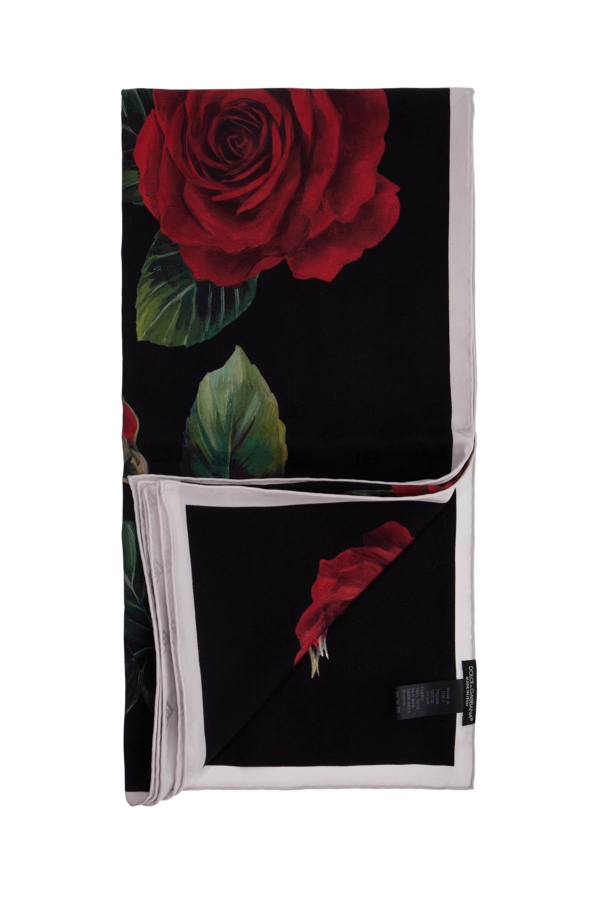 Dolce & Gabbana silk twill jacquard scarf - VivaceVenus