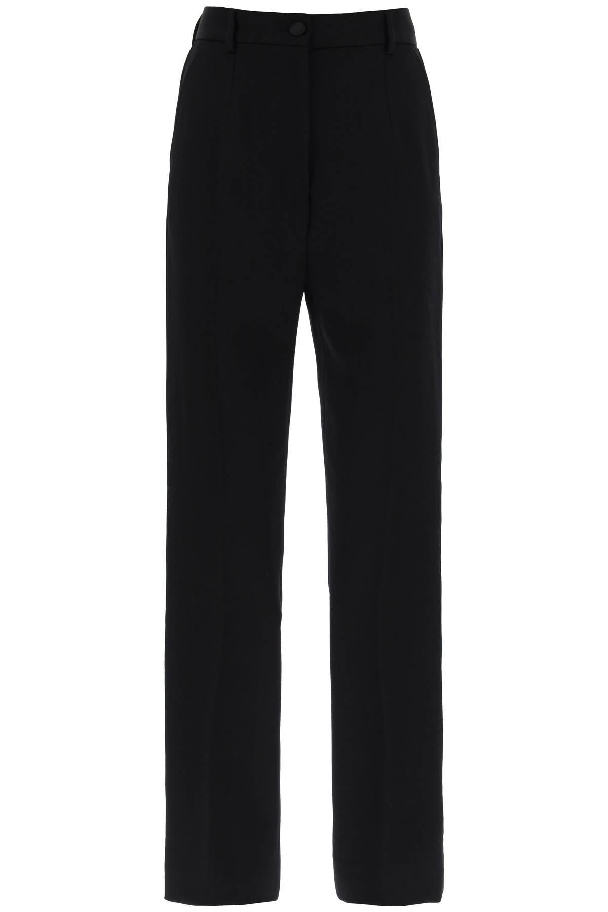 Dolce & Gabbana wool gabardine cigarette pants. - VivaceVenus